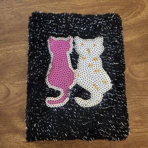 Sequinned Cat Journal